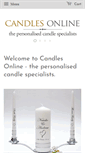 Mobile Screenshot of candles-online.co.uk